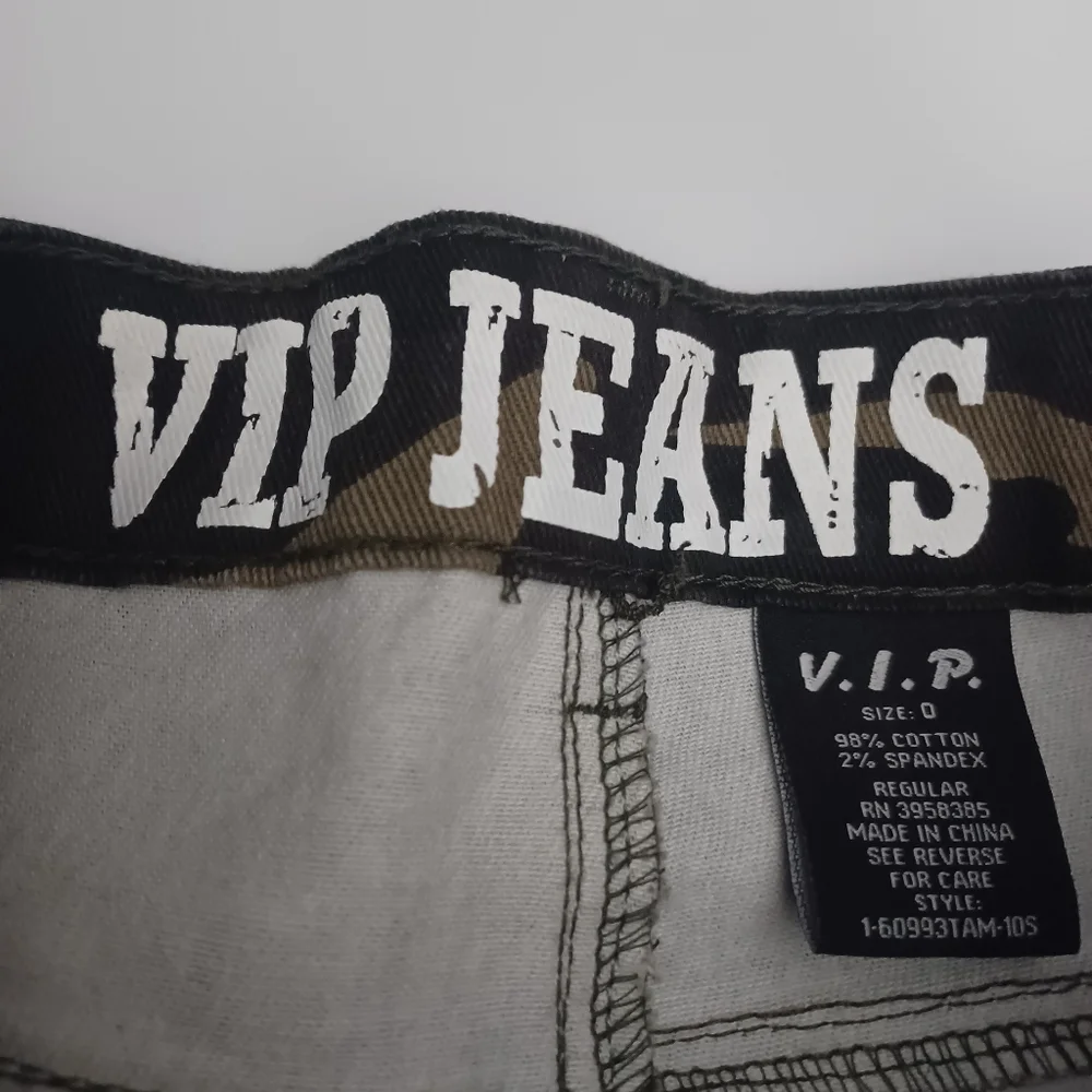 Camo Cargo Jeans Sz 0